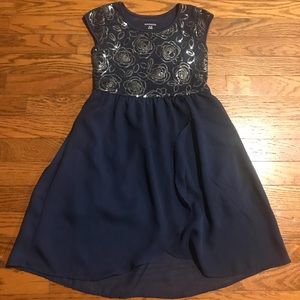 Girls Navy Blue dress